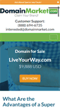Mobile Screenshot of liveyourway.com